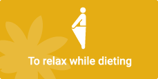 To relax while dieting